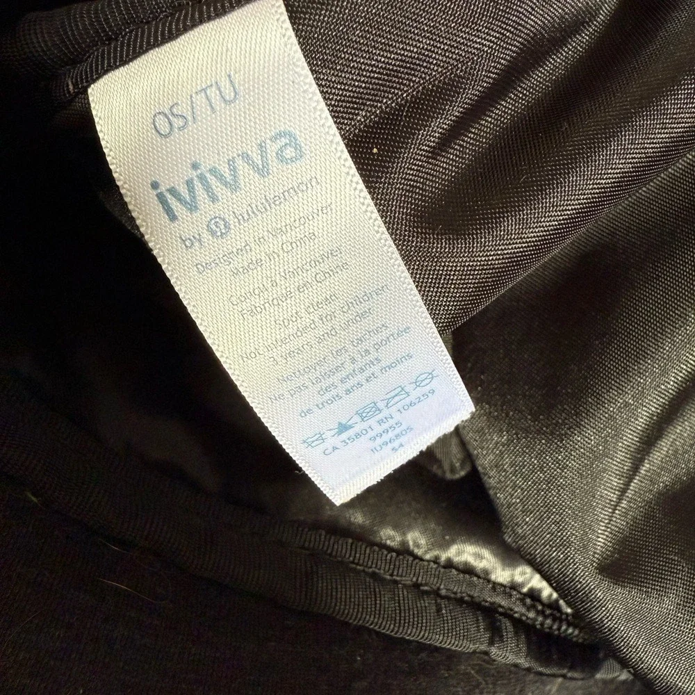 Ivivaa black Sherpa‎ backpack
